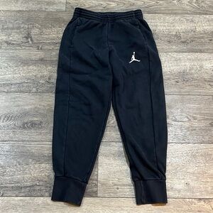 Jordan Jumpman Flight Sportswear Casual Sweatpants Joggers Black/White - Men’s S